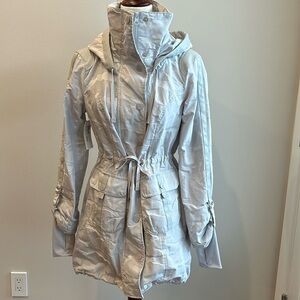 Blanc Noir Hooded Water Resistance Anorak